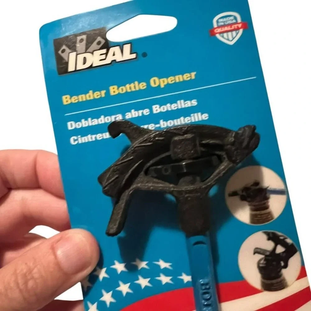 NEW Ideal 74-100 Conduit Bender Bottle Opener - Discontinued Collectible Tool